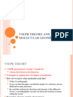 VSEPR Theory and Molecular Geometries-1