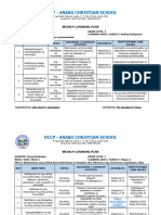 Weekly Plan AP 2 WEEK 3 AND 4