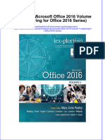 Exploring Microsoft Office 2016 Volume 1 Exploring For Office 2016 Series