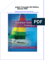 Database System Concepts 6th Edition Ebook PDF
