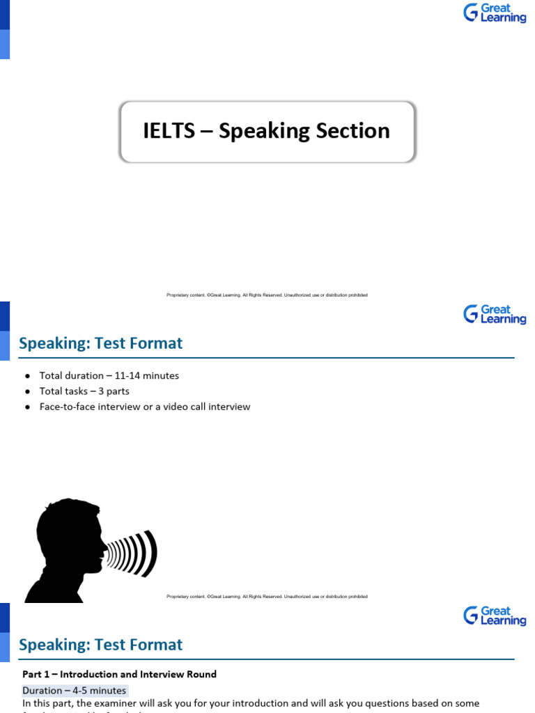 IELTS+ +Speaking+Section | PDF | Career & Growth