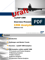 Overview Presentation - Analytics (BPP For SAP CRM 4.0)
