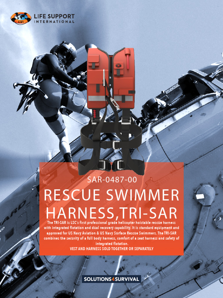 TRI-SAR Rescue Swimmer Harness Overview | PDF
