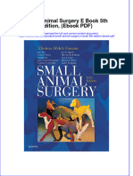 Small Animal Surgery e Book 5th Edition Ebook PDF