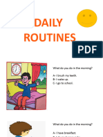 Daily Routines ESL KIDS 