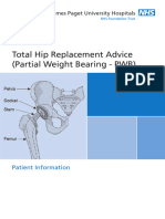 PH 34 Total Hip Replacement Advice Booklet PWB v1 18516 Web