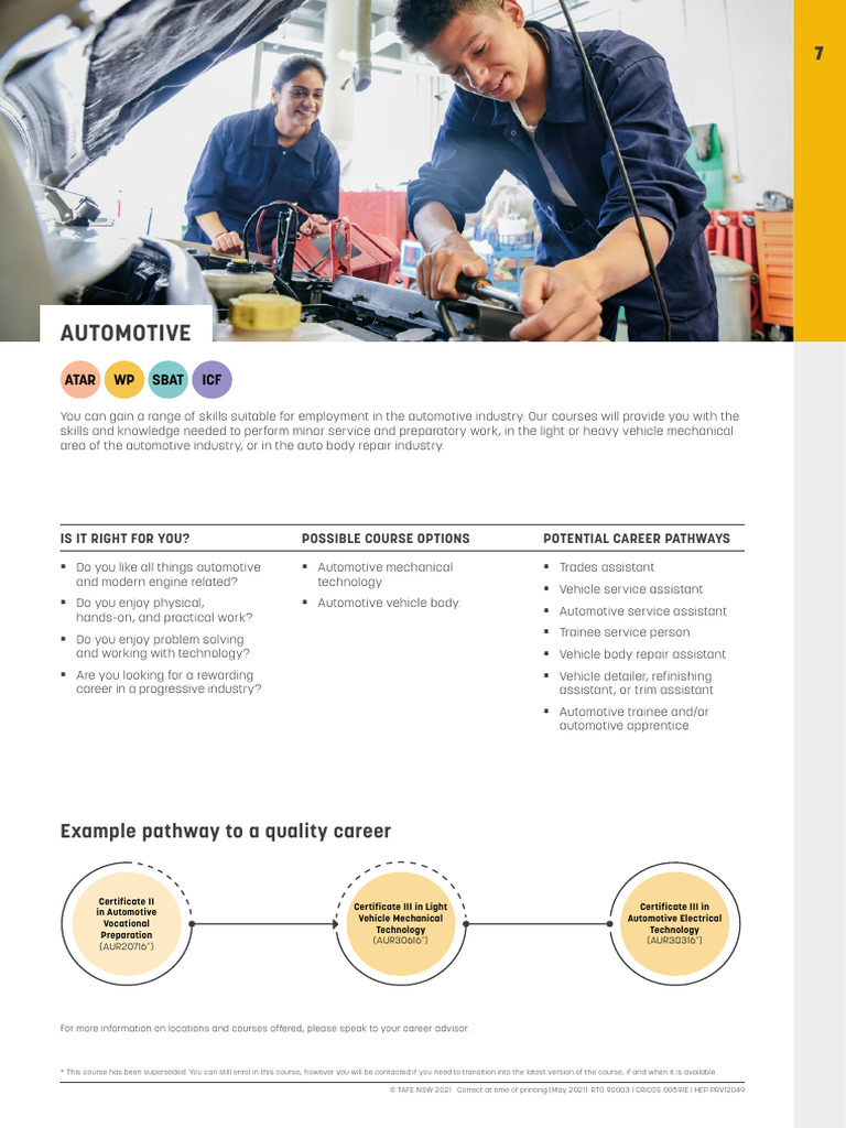 AUTOMOTIVE ENGINEERING TVET COLLEGE REQUIREMENTS intelligence overview