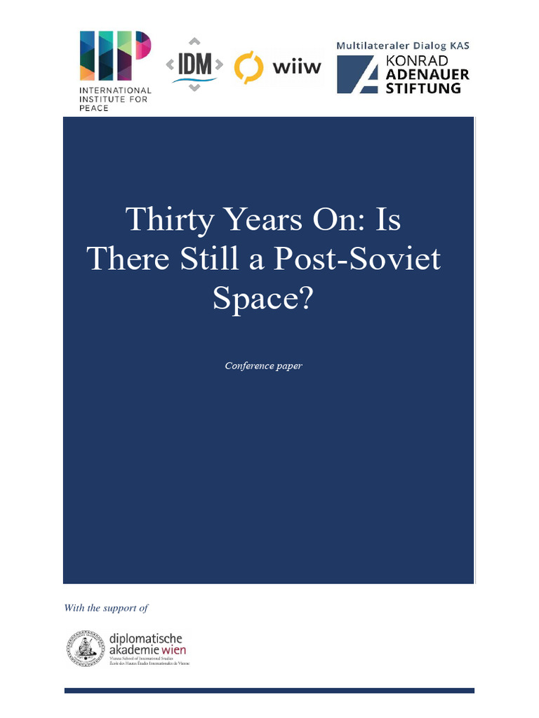 Is There Still A Post Soviet Space Pdf Post Soviet States Central