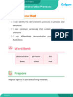 I Will Show That: Word Bank