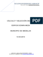 INFORME SOBRE CALCULO Y SELECCION DEL DPS