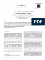 Nickel Catalyst For ElectroOxidation