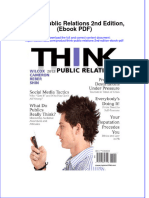 Think Public Relations 2nd Edition Ebook PDF
