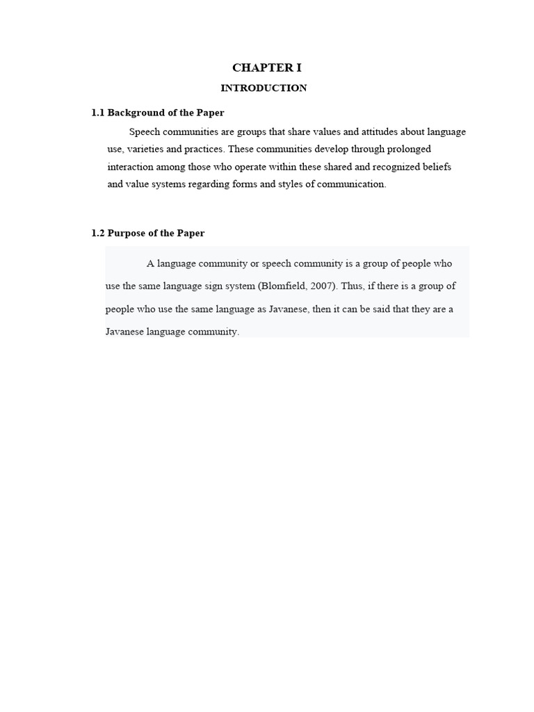 Speech communities pdf dialect english language