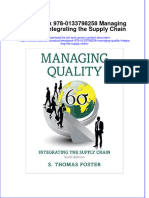 Etextbook 978 0133798258 Managing Quality Integrating The Supply Chain
