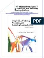 Etextbook 978 0133866339 Integrated Advertising Promotion and Marketing Communications