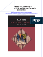 Etextbook 978 0133872644 Macroeconomics Pearson Series in Economics