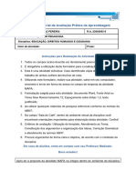 MAPA - Material de Avaliação Prática Da Aprendizagem