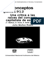 MUÑOZ RUBIO, J. - Una Crítica A Las Raíces Del Concepto Capitalista de Escasez (OCR) (Por Ganz1912)