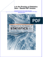 Introduction To The Practice of Statistics Ninth Edition Ebook PDF Version