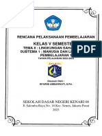 Kelas V Semester 2: Rencana Pelaksanaan Pembelajaran