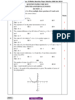 CBSE Class 10 Maths Standard Question Paper Solution 2020 Set 30-3-1
