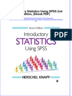 Introductory Statistics Using Spss 2nd Edition Ebook PDF