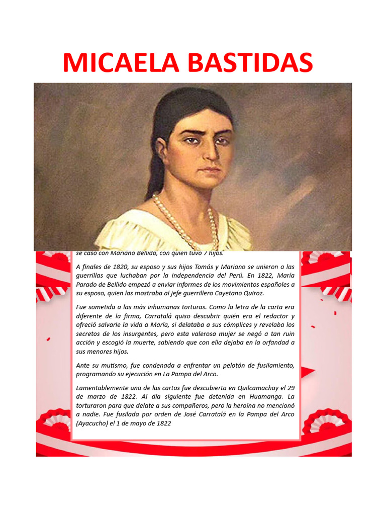 Micaela Bastidas | PDF