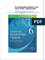 Orthopaedic Knowledge Update Foot and Ankle 6 Print Ebook With