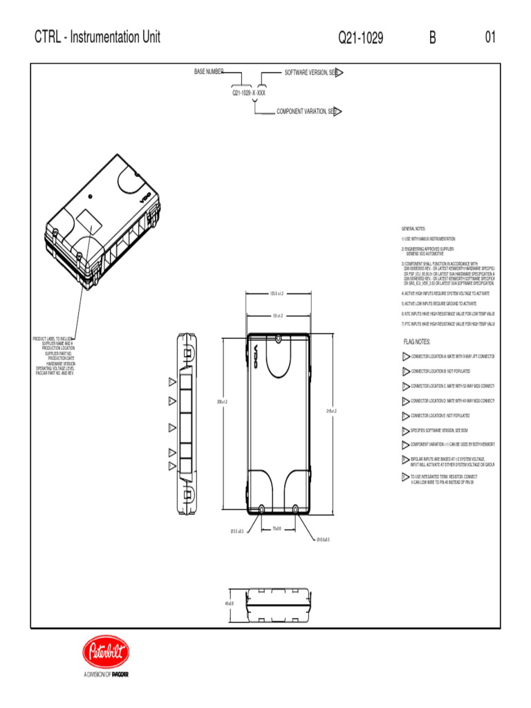 Peterbilt Cecu Diagram | PDF