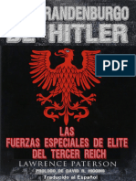 Las Branderburgo de Hitler, Las Fuerzas Especiales de Elite Del Tercer Reich - Lawrence Paterson