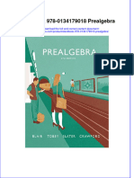 Etextbook 978 0134179018 Prealgebra