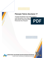 Petunjuk Teknis Akuntansi 17 Transaksi Pengelolaan Dana Saldo Anggaran Lebih Bendahara Umum Negara (SAL BUN) dalam Bentuk Valuta Asing dalam Rangka Pemenuhan Kas Temporer