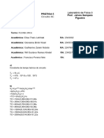 PRÁTICA 5 - Circuito RC Física 3