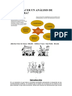 Cómo Hacer Un Análisis de Coyuntura