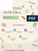 Kelompok 7 - Rekayasa Genetika