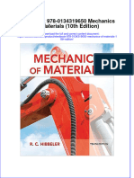 Etextbook 978 0134319650 Mechanics of Materials 10th Edition