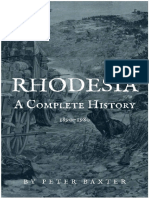 Rhodesia A Complete History 1890-1980 (Peter Baxter) (Z-Library) - 1