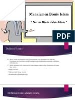 Presentasi Manajemen Bisnis Islam