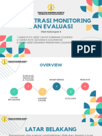 Makalah Monitoring Dan Evaluasi - Paparan