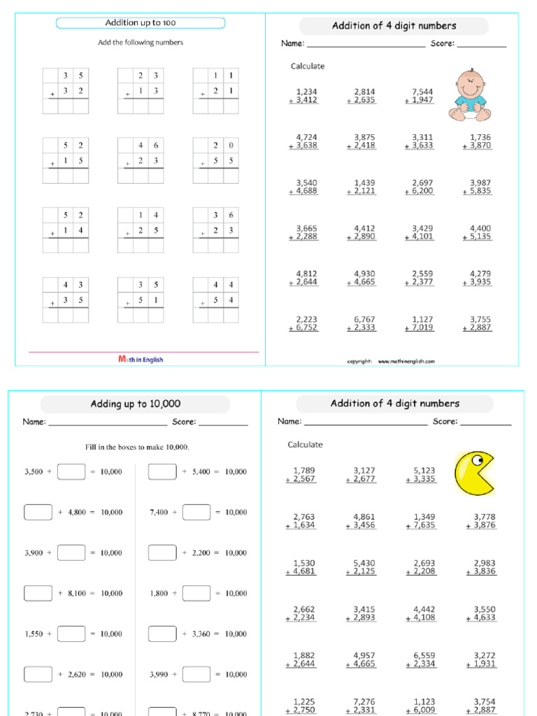 MATH WORKSHEET | PDF