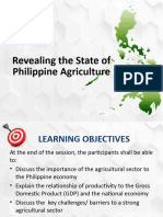 The State of Agriculture in The Philippines