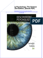 Discovering Psychology The Science of Mind 2nd Edition Ebook PDF