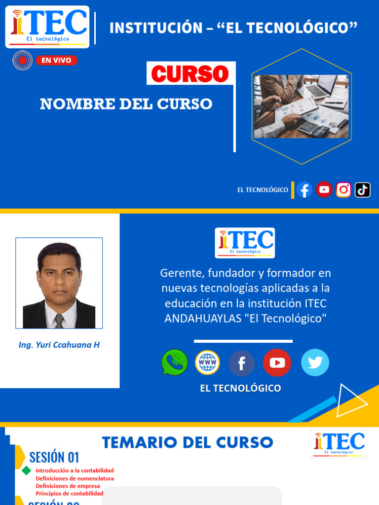 Sesión 01 Contabilidad Básica Pdf Contabilidad Business