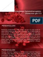 Pemeriksaan Lab - Keracunan Gas CO