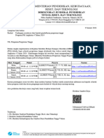 0059 - Undangan Sosialisasi Dan Bimtek Pendaftaran Perguruan Tinggi Program PM Angkatan 4 Tahun 2024 (Pimpinan Perguruan Tinggi)