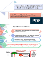 Implementasi Kewaspadaan Isolasi