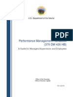 Doi Performance Management Handbook 370 DM 430 HB 2018-10-01 Final