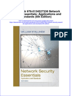 Etextbook 978 0134527338 Network Security Essentials Applications and Standards 6th Edition