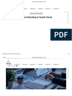 Report Bursting in Oracle Cloud