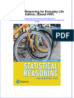 Statistical Reasoning For Everyday Life 5th Edition Ebook PDF